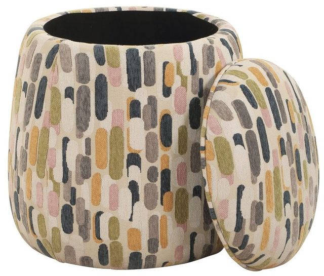 Uttermost® Arem Multi-Colored Upholstered Ottoman-4