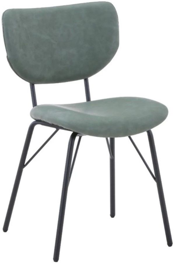 Jofran Inc. Urban Archive Owen Jade Upholstered Dining Chair-0