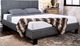 Furniture of America® Winn Park Gray Queen Panel Bed-0