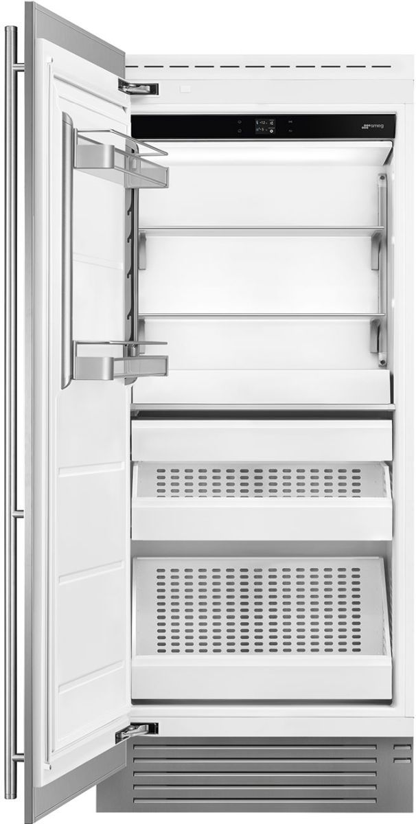 Smeg 36" 20.1 Cu. Ft. Panel Ready Counter Depth Built In Column Freezer-1