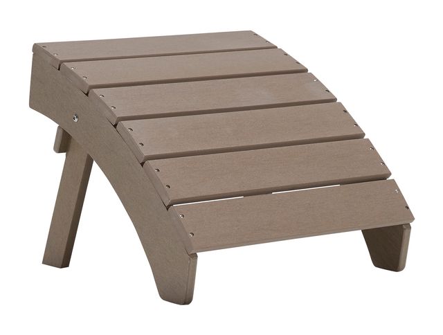 Signature Design by Ashley® Sundown Treasure Grayish Brown Ottoman-0
