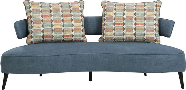 Signature Design by Ashley® Hollyann Blue Sofa-1