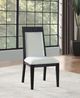 Coaster® Brookmead Balck/Ivory Side Chair-4