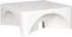 Vanguard® Furniture Dorian White Stone Outdoor Square Cocktail Table-0