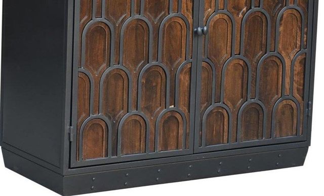 Jaipur Furniture Medrano Black/Brown Cabinet-2