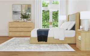 Baywood Bedroom Set Juego de dormitorio Baywood de 6 piezas