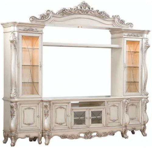 ACME Furniture Gorsedd Golden Ivory Entertainment Center-0