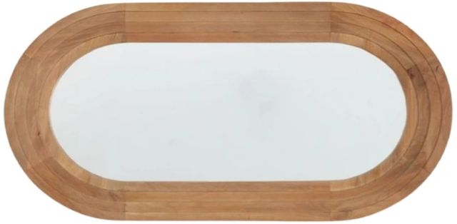 Signature Design by Ashley® Daverly Light Brown Accent Mirror-1