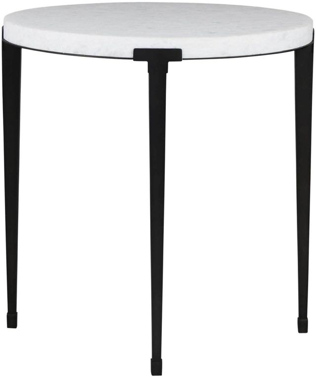Universal Coalesce Floyd White/Black End Table-2