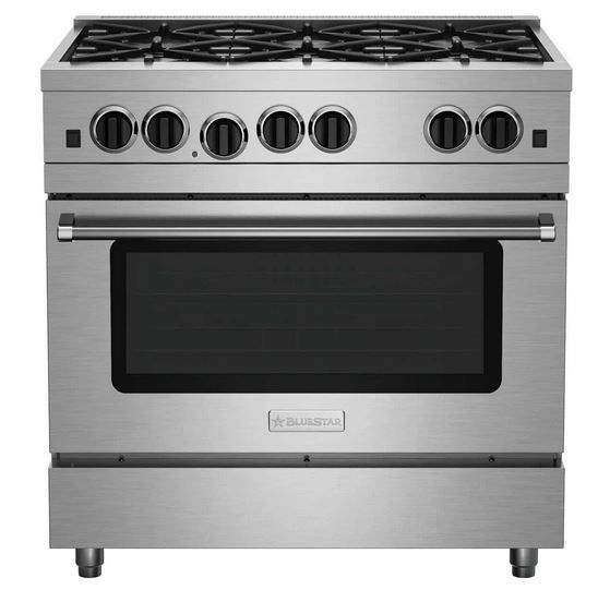 BlueStar® Culinary RCS Series 36" Color Match Pro Style Liquid Propane Gas Range-1