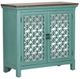 Liberty Furniture Kensington Turquoise/Worn Wood Accent Cabinet-1