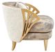 Michael Amini® La Terrazza Cappucino/Light Champagne Accent Chair-2