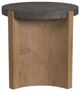 Flexsteel® Eclipse Blue Round End Table with Brown Base-4