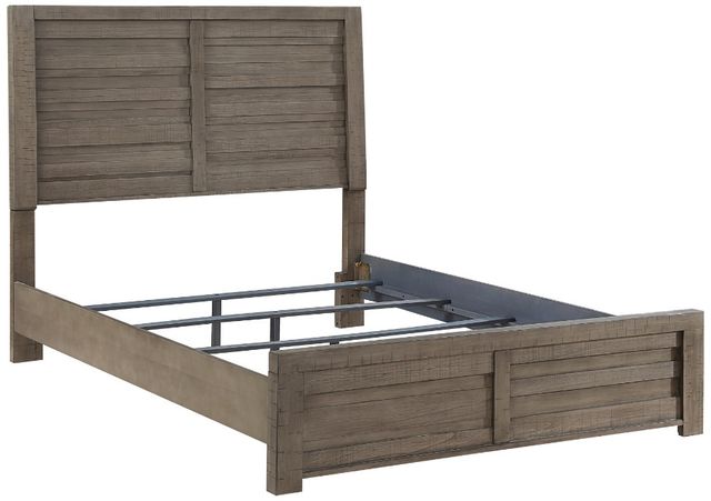 Homelegance® Longview Gray Full Panel Bed-3