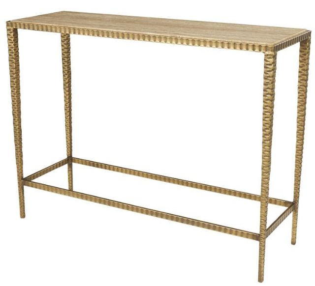 Deco Marche Gold Console Table-0