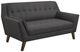 Emerald Home Binetti Charcoal Pebble Loveseat-0