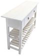A & B Home White Console Table-2