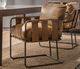 Classic Home Strapling Bronze/Sedona Brown Dining Chair-1