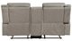 Homelegance® Dean Dove Double Manual Reclining Loveseat with Center Console-3