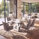 Primo™ International Dining 2-Piece Brego Grey Dining Chair Set-1