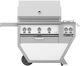 Hestan® Deluxe 6-Burner Froth Freestanding Liquid Propane Grill-0