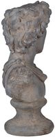 A & B Home Aged Gray Greek God Statue-4