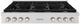 ZLINE Paramount 48" Satin Stainless Steel Gas Cooktop-0