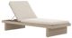 Four Hands Leroy Fabric/Wooden Outdoor Chaise-0