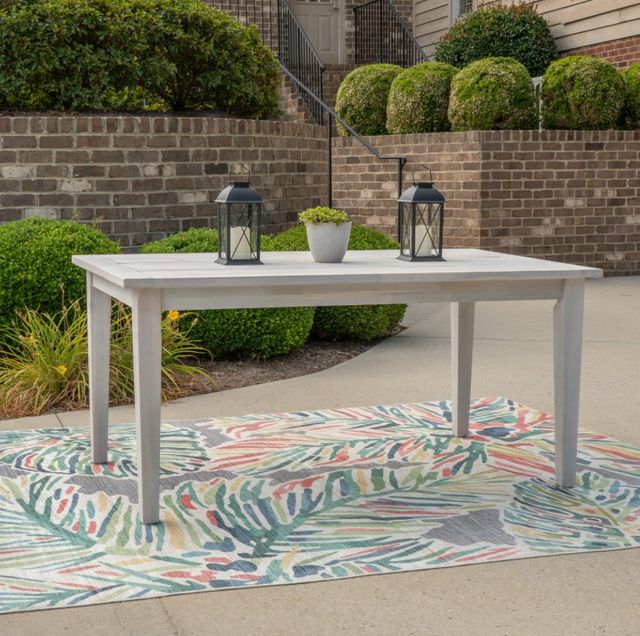 Linon Svana Natural Acacia Outdoor Dining Table-1