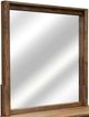 International Furniture Direct Olimpia Tequila/Towny Brown Dresser Mirror-0