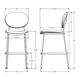 Amisco Customizable Cassandra Bar Stool-2