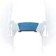C.R. Plastics Blue Arm Table-0