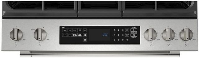 Maytag® 30" Fingerprint Resistant Stainless Steel Slide In Gas Range -2