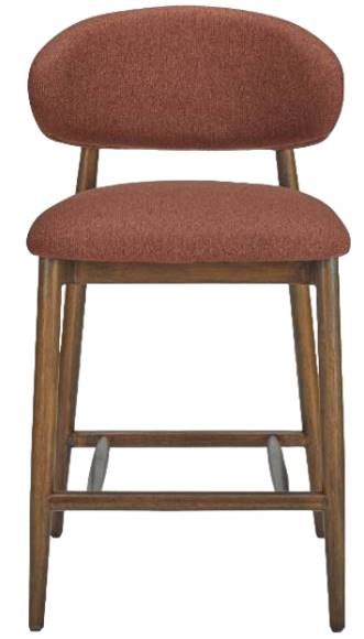 Moe's Home Collection Ellie Rust Counter Stool-1