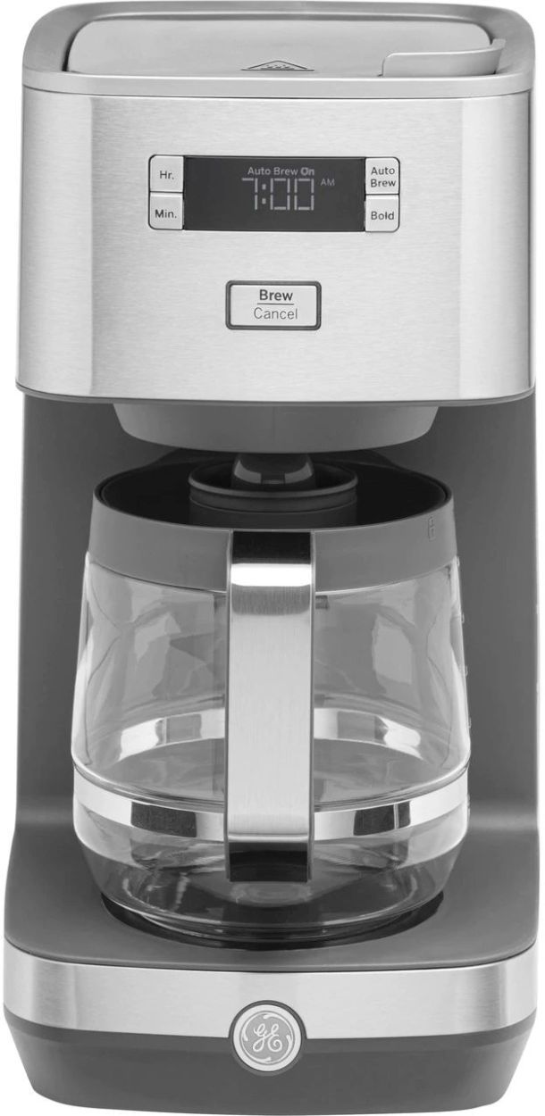 GE® Stainless Steel Drip Coffee Maker-0