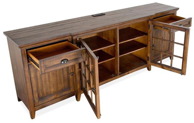 Magnussen Home® Bay Creek Toasted Nutmeg 90" Console-2