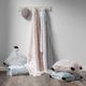 Olliix by Intelligent Design Emma Teal Faux Fur Throw-4