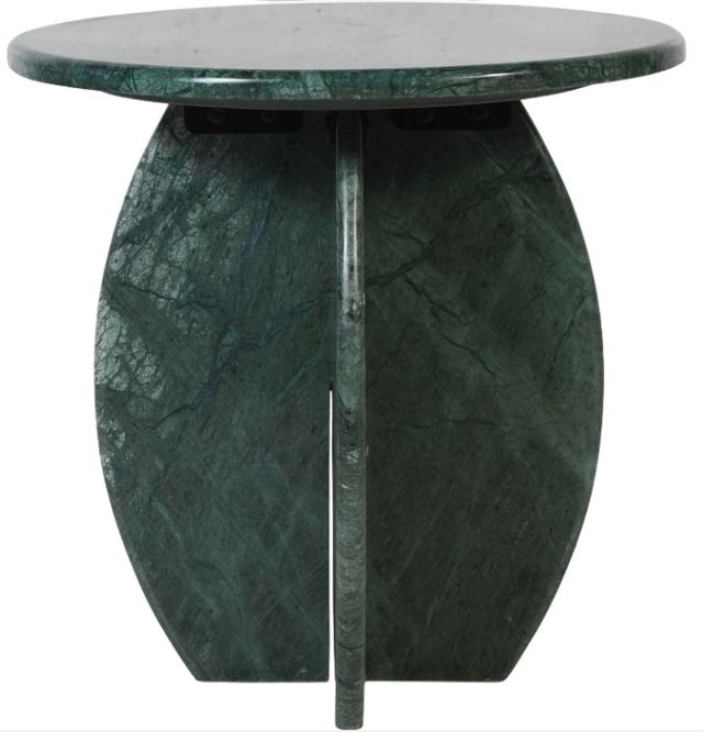 Meridian Furniture Formentera Green Marble End Table-0