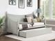 Furniture of America® Lycoris Light Gray Twin Daybed-1
