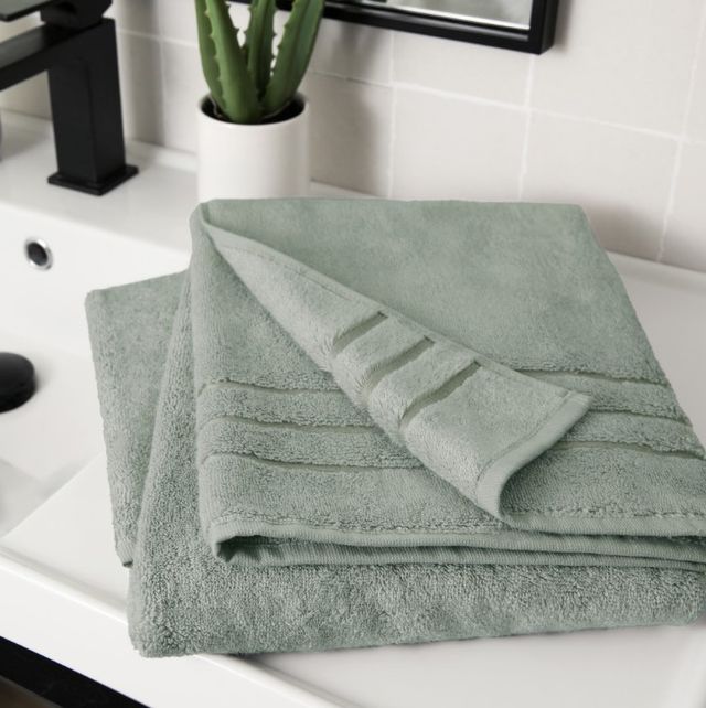 Cariloha Ocean Mist Viscose and Turkish Cotton Blend Bath Sheet-4