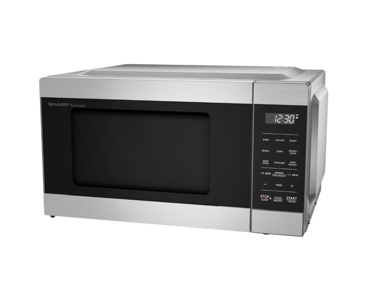 Sharp R954ast Sharp® Carousel® 0.9 Cu. Ft. Countertop Convection Microwave Oven with ...