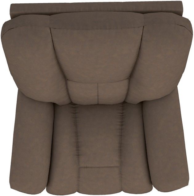 La-Z-Boy® Maverick Mahogany Power Rocking Recliner with Headrest-4