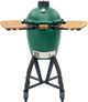 Big Green Egg® Medium Egg 15" Green Freestanding Charcoal Grill with Ultimate Kit-0