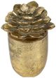 A & B Home Gold 6" Succulent Figurine-2