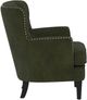 Emerald Home Noelle Olive Velvet Accent Chair-3