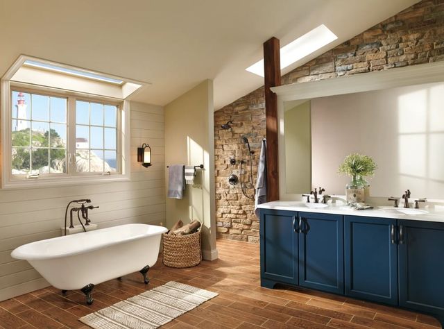 Brizo Traditional Venetian Bronze® 2-Handle Freestanding Tub Filler Body Assembly Trim with Less Handles-1-2