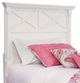 Signature Design by Ashley® Kaslyn 3-Piece White Twin Panel Headboard Bed Set-1