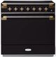 AGA™ Elise 36" Matte Black Pro Style Induction Range-0