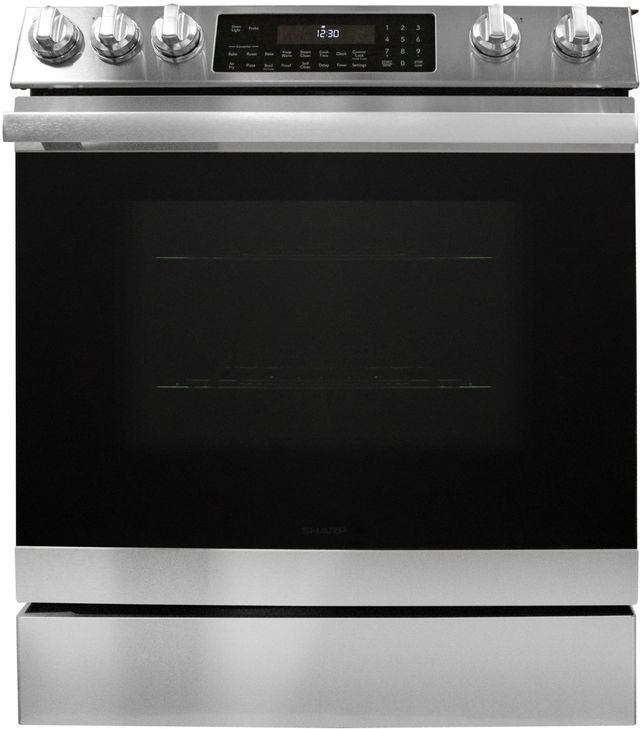 Sharp® 4 Piece Stainless Steel Kitchen Appliance Package-19