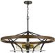Cal® Lighting & Accessories Sherrill Bronze Chandelier-0
